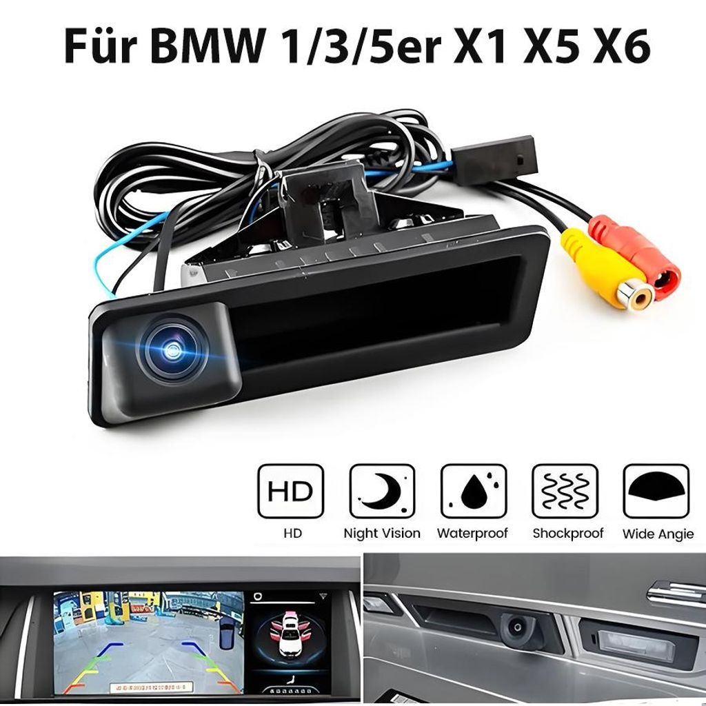 Kamera cofania do BMW E60 E61 E70 E90 E91 E92 E93 E84 E88 Zdjęcie produktu 