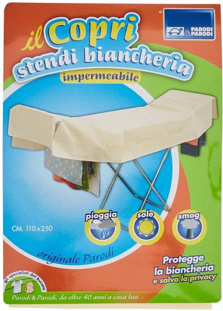 Housse en lin imperméable ivoire 120x60 cm - Protection pluie durable