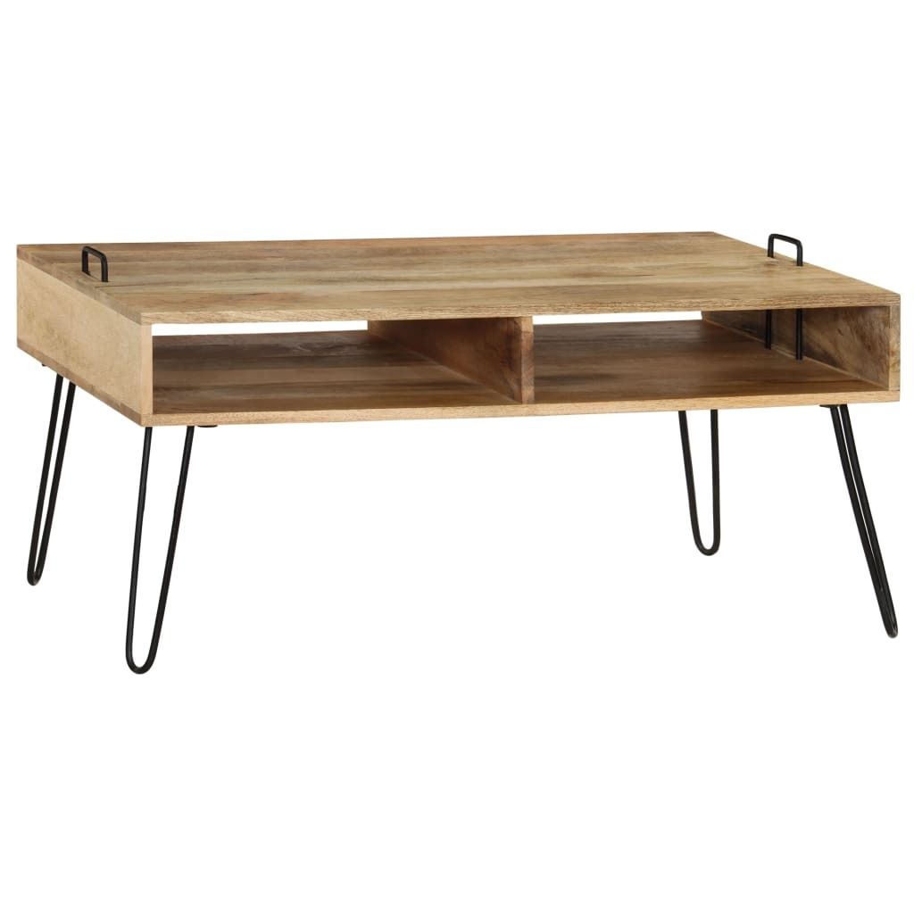 "im Sonderangebot"Couchtisch - CLORIS - Wohnzimmertisch - Robust und langlebig - Massivholz Mango 100x60x45 cm - NeuMöbel5478549