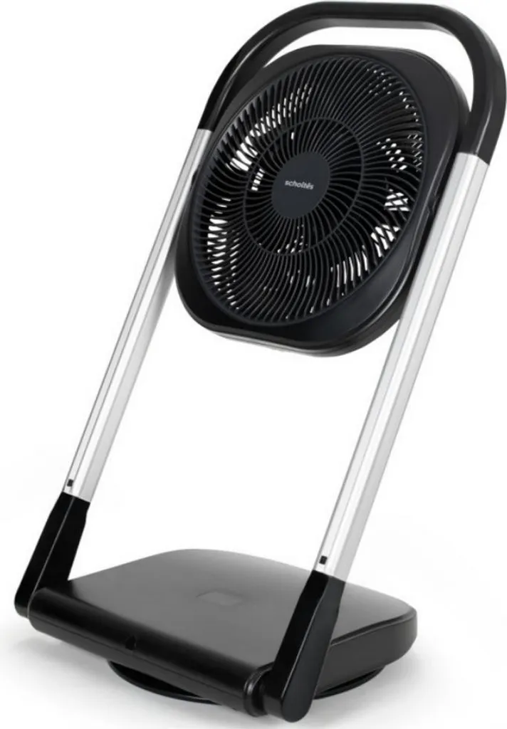 Ventilateur sur pied Scholtes SCPL700N pliable 30cm - Noir Silencieux