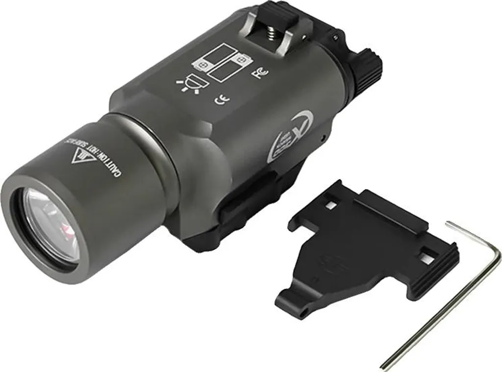 Torcia Tattica X300 LED DE - Compatibilità Picatinny per Pistola e Fucile