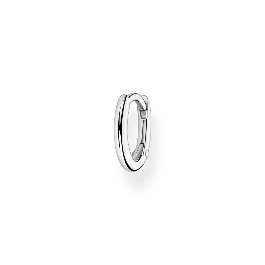 Accessoire mode : Créole Thomas Sabo Argent 925 pour look accumulation - 3