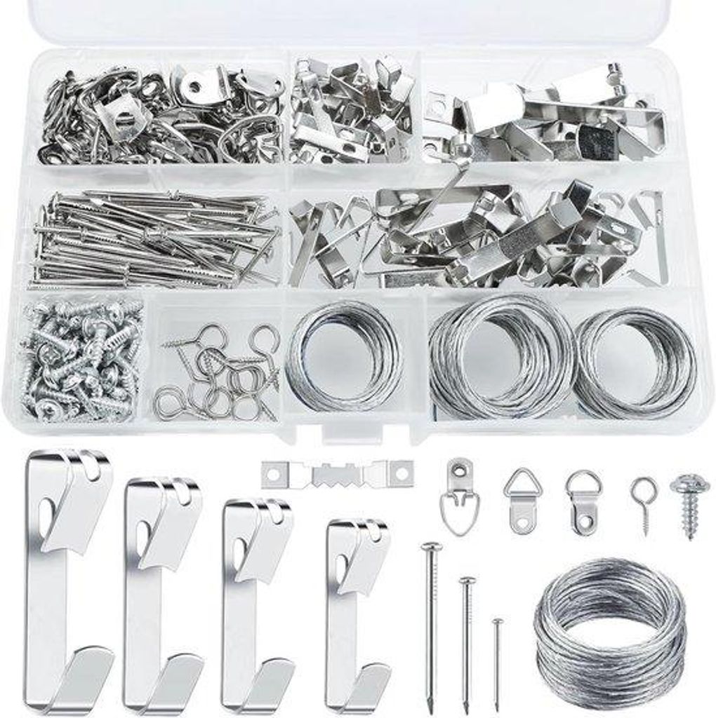 Fotohangerset 246 Stück für Fotos und Bilder, ideal für Zuhause und Büro