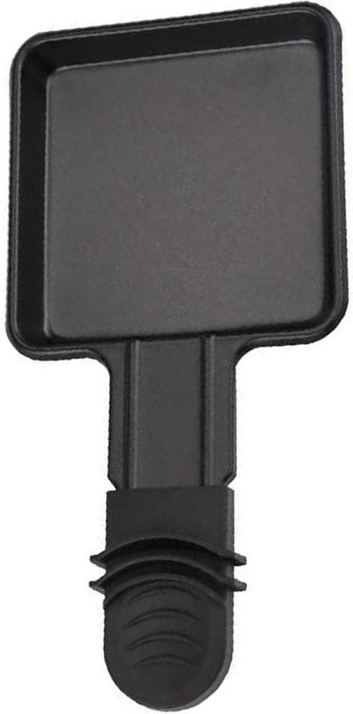 1/4-teilige Mini-Grillpfanne für Raclettes, antihaftbeschichtete Grillplatte, quadratische Dreiecksform, Käseschmelzzubehör