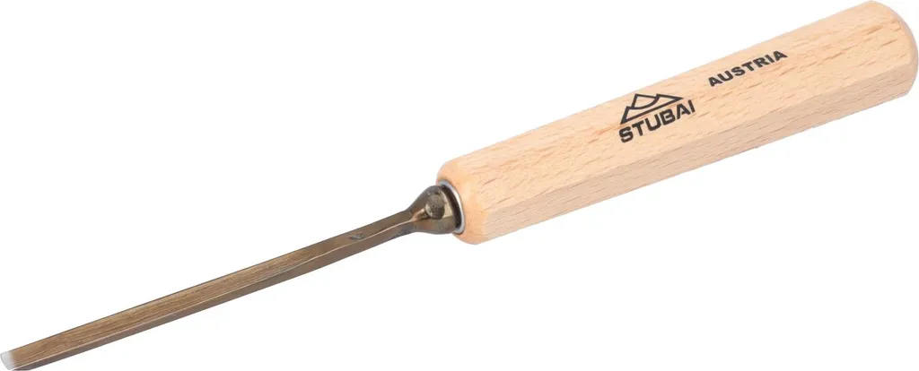 Scalpello Stubai 4mm - Serie 52 Forma 4 - Utensile Intaglio Legno