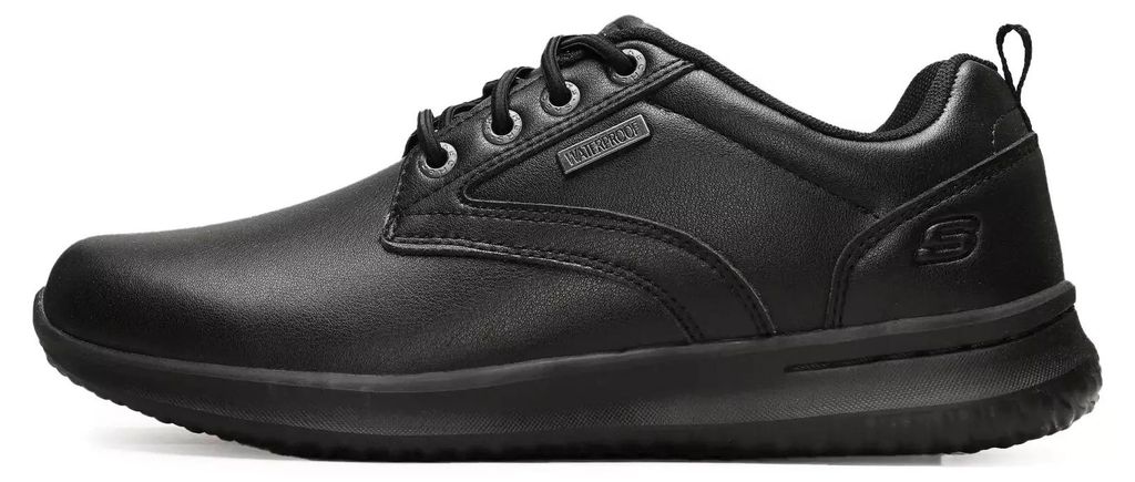 Skechers Delson Antigo 65693-BBK Herren-Sneaker in Schwarz Produktbild 