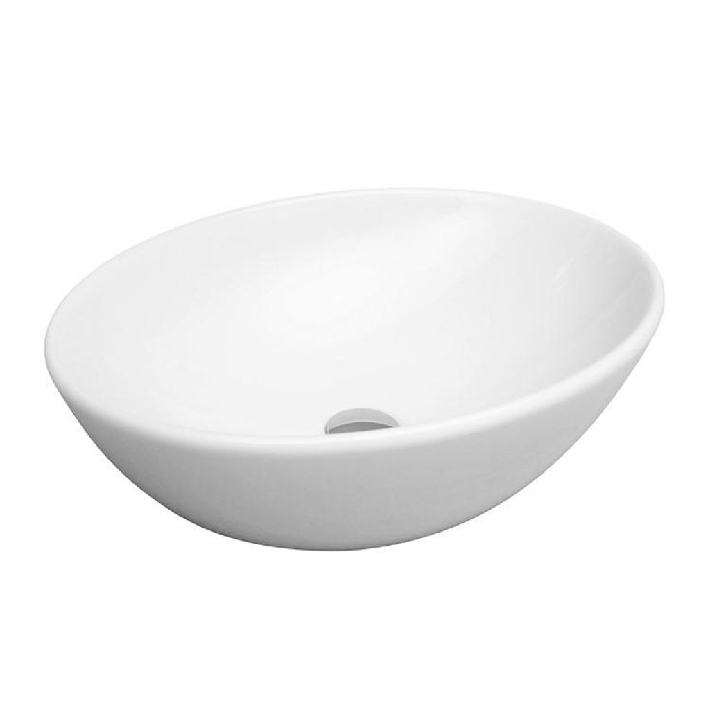 SEREL Aufsatz Waschschale oval ohne Überlauf 55 x 41 cm Produktbild 