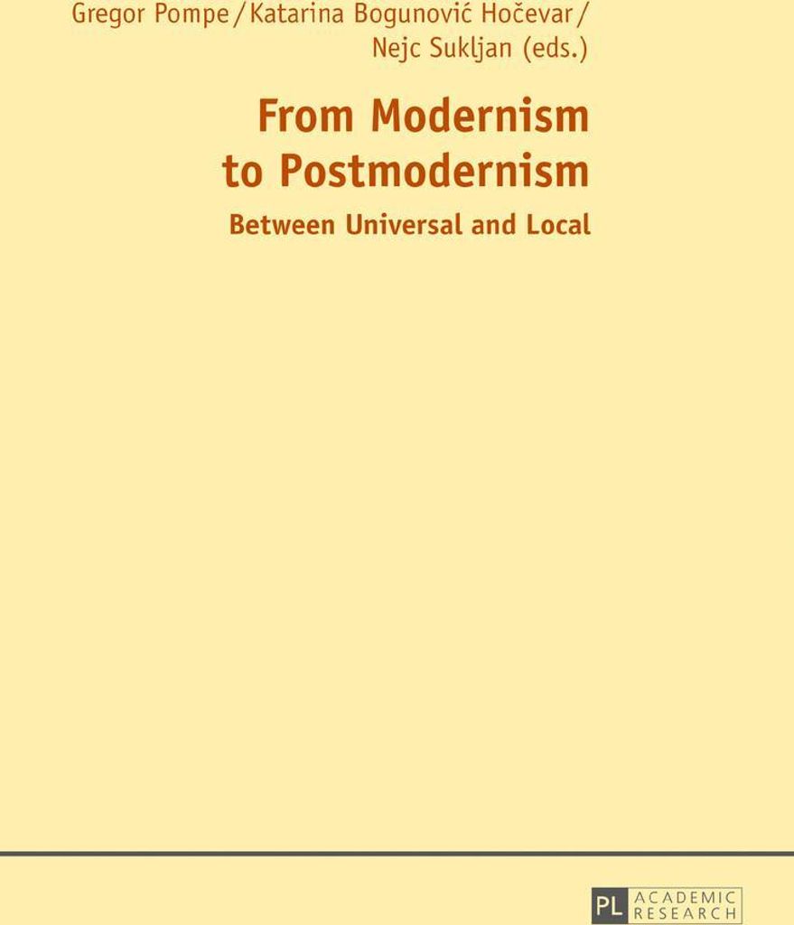 From Modernism to Postmodernism