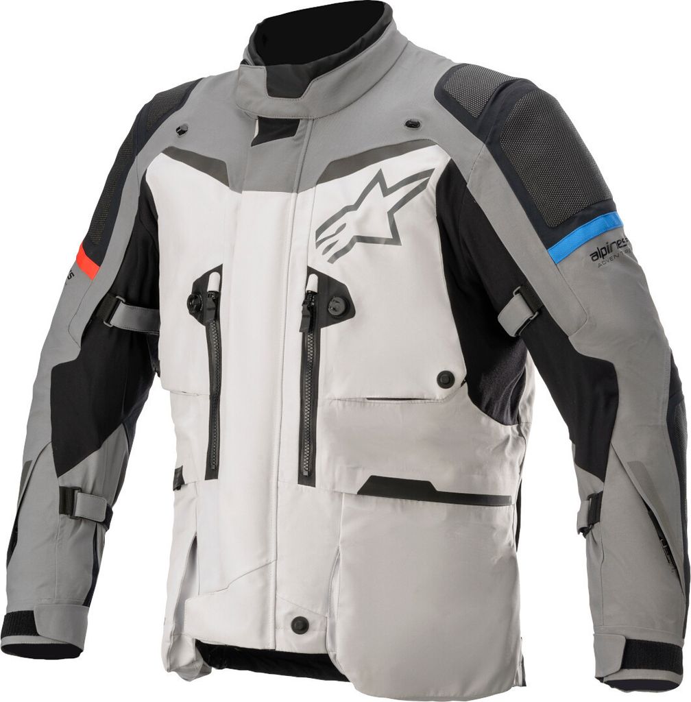 Alpinestars Boulder Gore-Tex Motorrad Textiljacke, dunkelgrau/hellgrau, M
