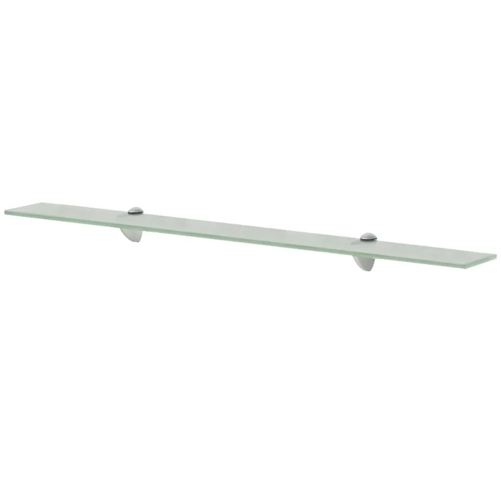 vidaXL Étagères suspendues en verre 90x20 cm 8 mm - Lot de 2 murales