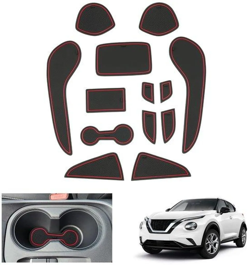 Accessoires Intérieur Nissan Juke Hybrid : Kit de Tapis Antidérapants