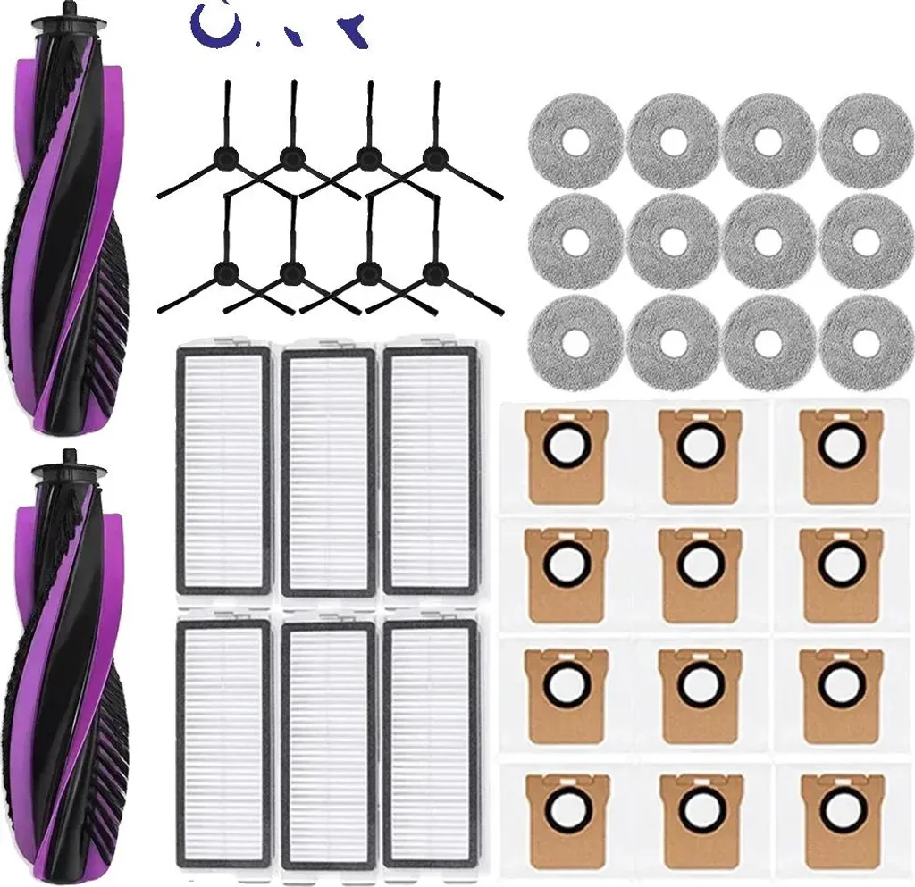 Set di accessori per robot hoover, filtro ad alte prestazioni, facile installazione, 38PCS SET F