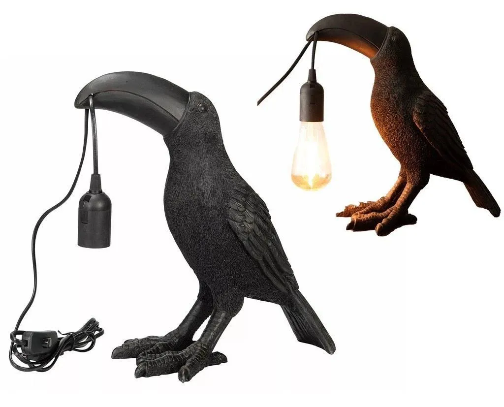 Lampada Tucano Design Moderno - Lampada da Tavolo Iconica e Decorativa