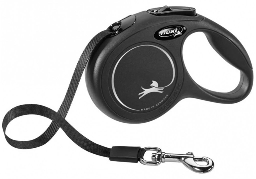 flexi New Classic XS Gurt 3 m schwarz Image du produit 