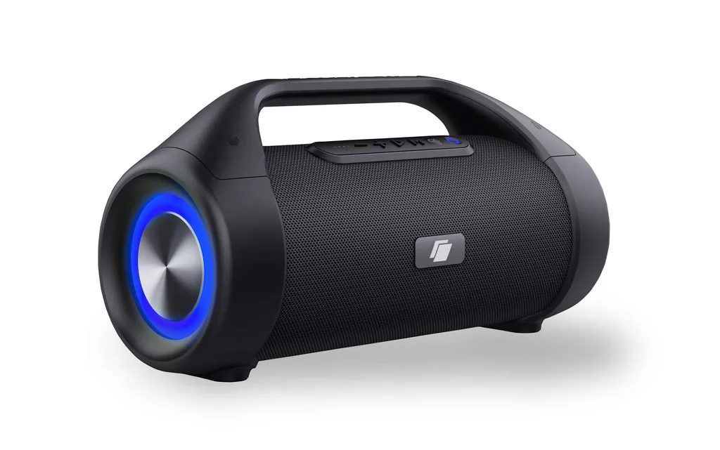 Haut-parleur Bluetooth portable pour soirée entre amis avec AUX et USB
