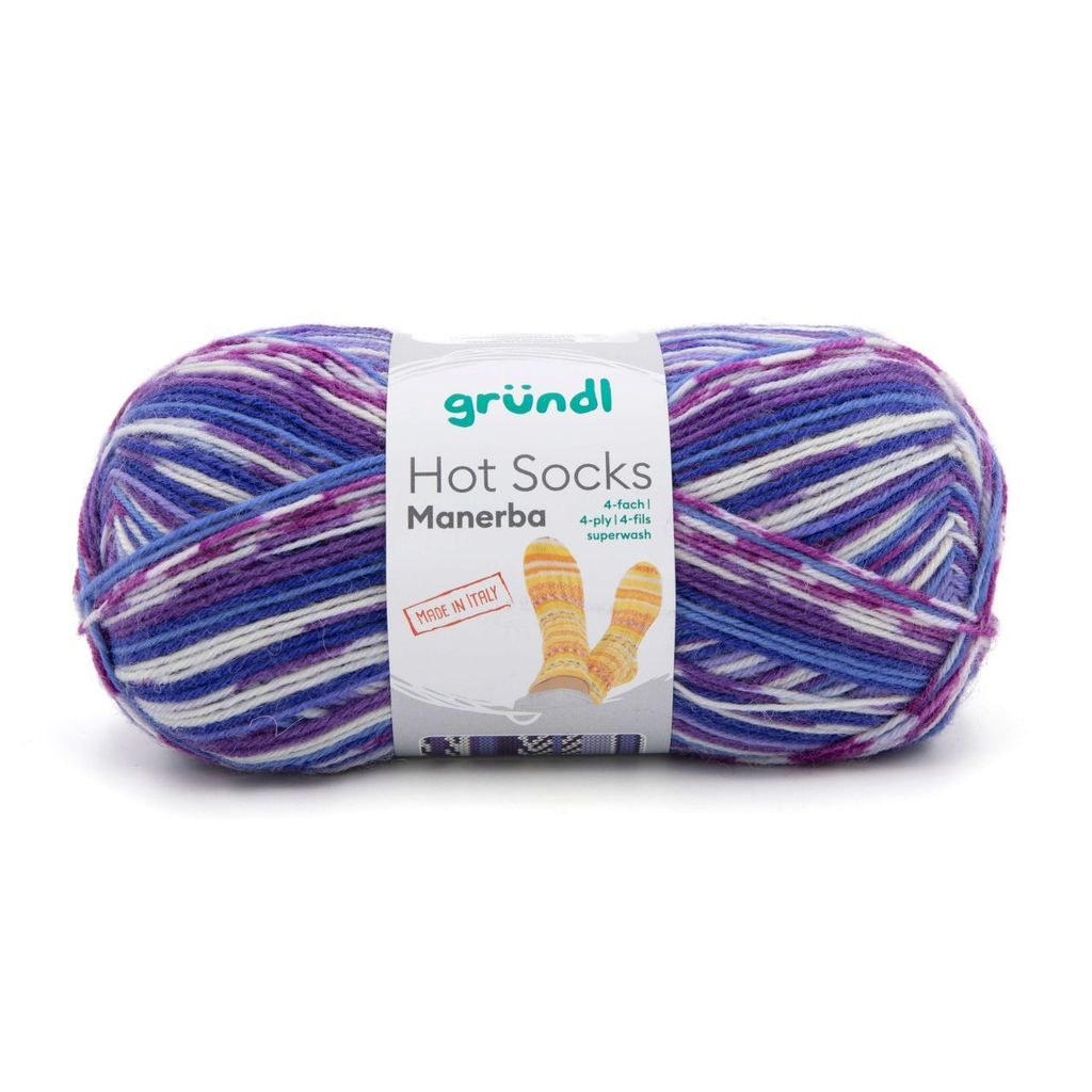 Gründl Wolle Hot Socks Manerba 4-fach 100 g Produktbild 