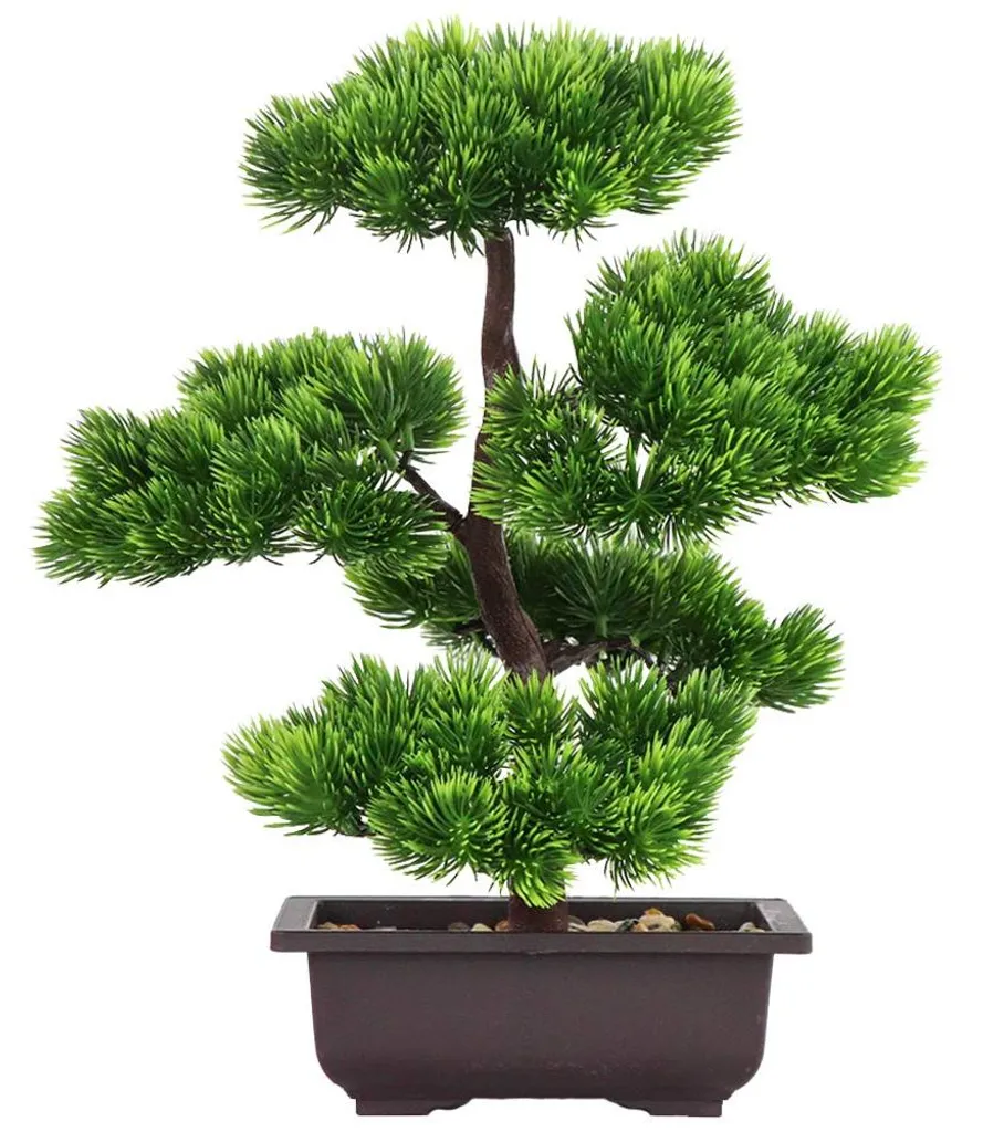 Bonsaï artificiel pour décoration intérieure salon ou bureau de 33 cm