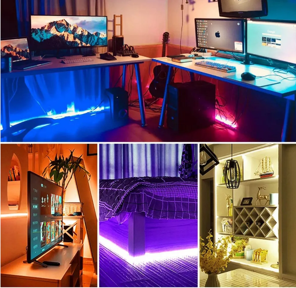 Ruban LED Bluetooth 4m Noir : fini les télécommandes perdues ! - 5