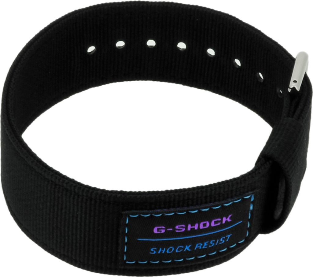 Casio G-Shock DW-5600THC-1 Herren Durchzugsband 23mm Textil schwarz