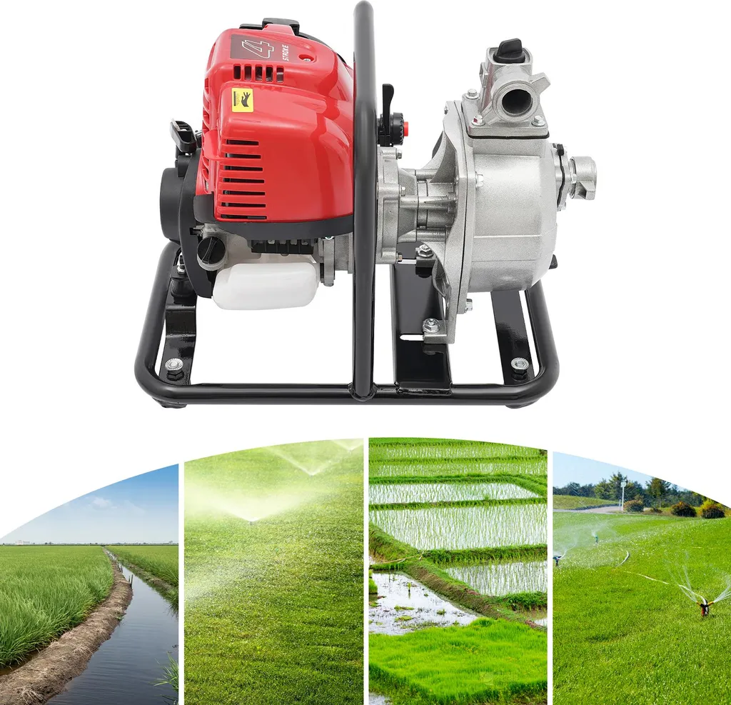 Pompe de transfert d'eau 1200W débit 135 l/min pour relevage efficace
