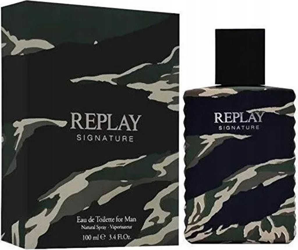 Replay Signature Man Eau de Toilette für Herren 50 ml EDT Produktbild 