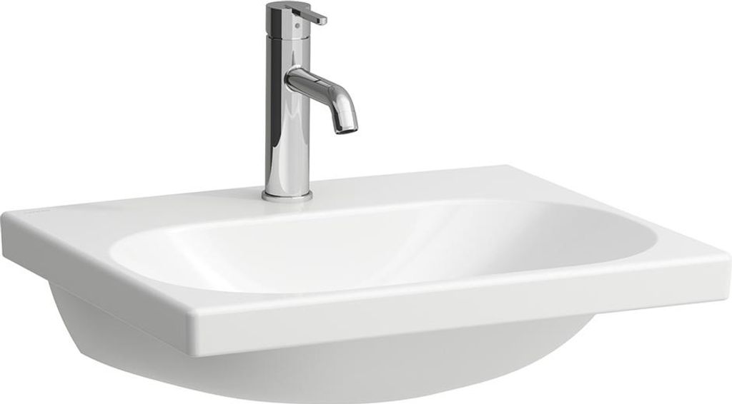 LAUFEN LUA Aufsatz-Waschtisch, 1 Hahnloch, ohne Überlauf, 550x460mm, H8160820001561