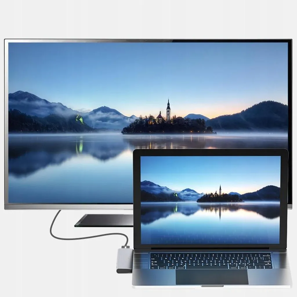 Adattatore MacBook Pro/Air 6-in-1: Thunderbolt 3, HDMI 4K e USB 3.0 - 14