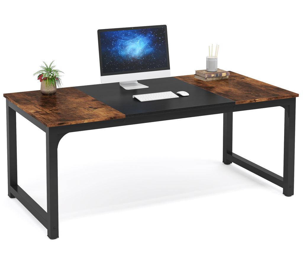Tribesigns biurko komputerowe 160 x 80 x 75 cm stół do Zdjęcie produktu 