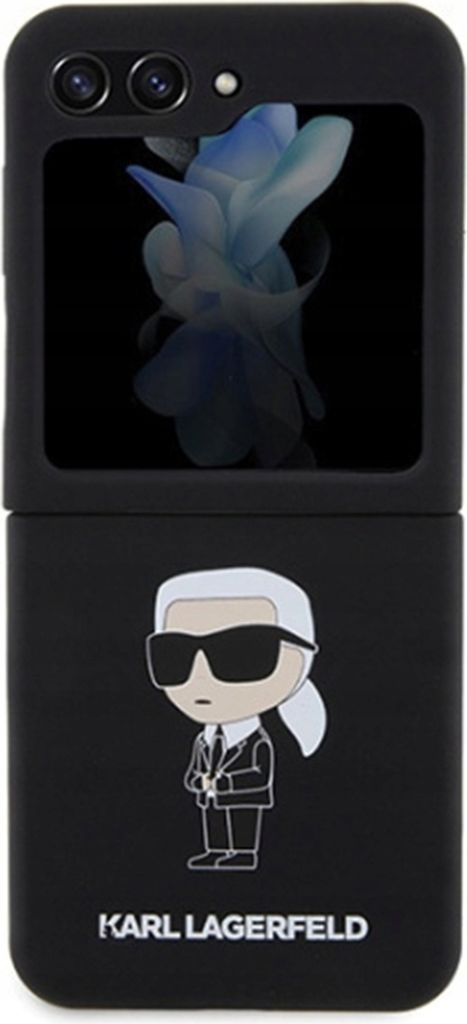 Handyhülle Case für Galaxy Z Flip 5 Karl Lagerfeld Silikon Produktbild 