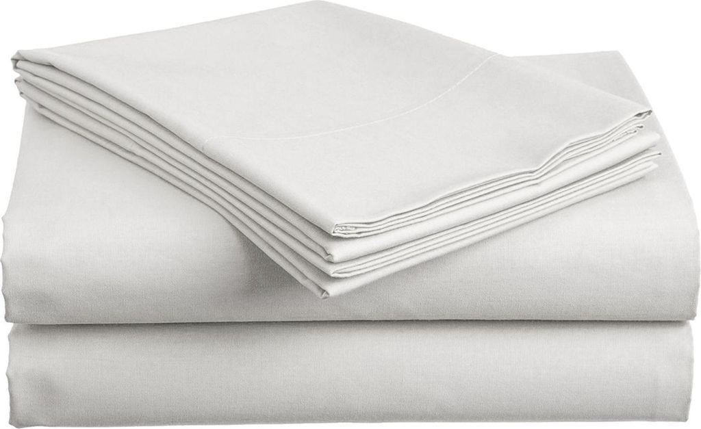 Lenzuolo per culla in cotone bianco Immagine del prodotto 