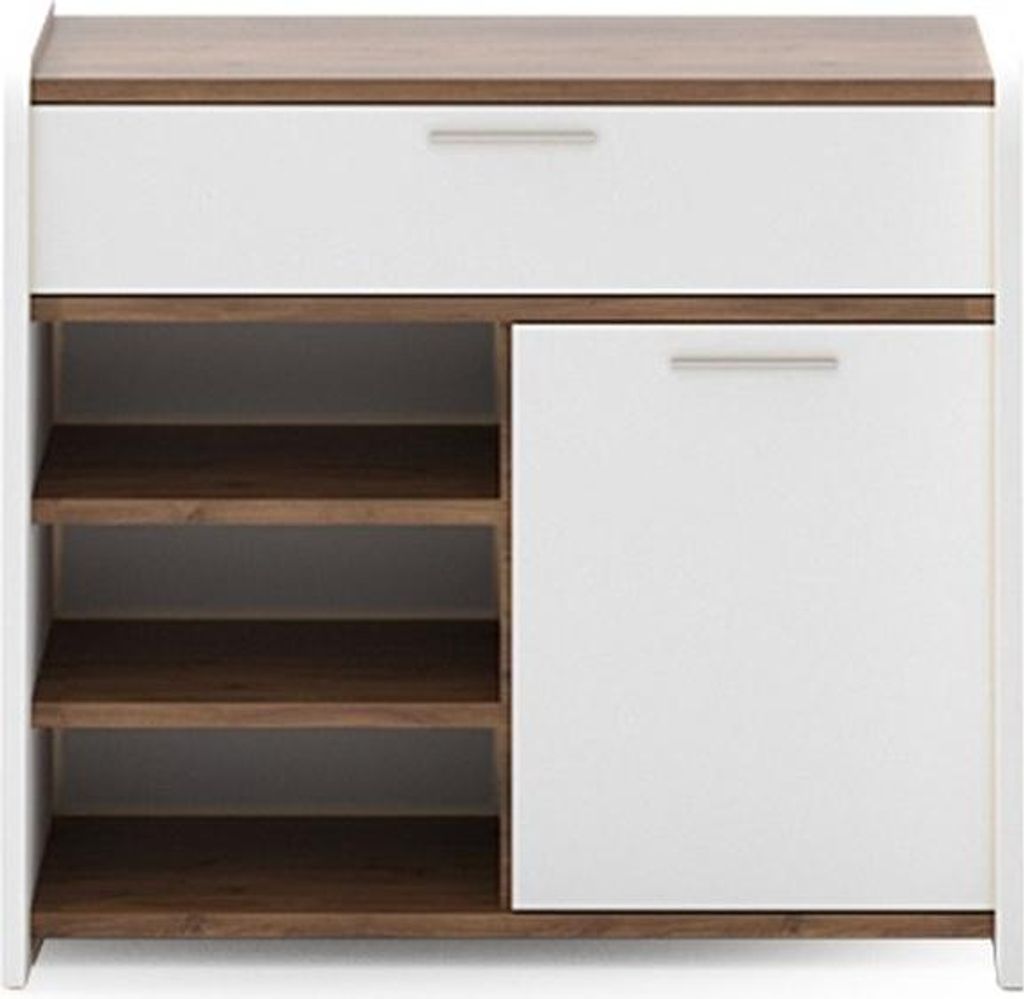 Stilvolle Weiße Kommode Designer Arbeitszimmer Anrichte Sideboard
