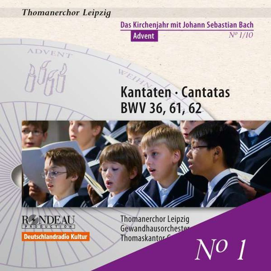 Biller/Thomanerchor Leipzig: Kantaten BWV 36,61+62