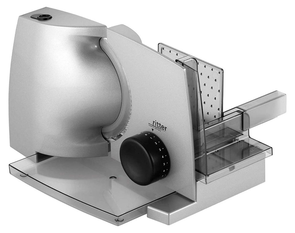Ritter Allesschneider Compact 1, Elektro, 2 cm, Silber, Produktbild 