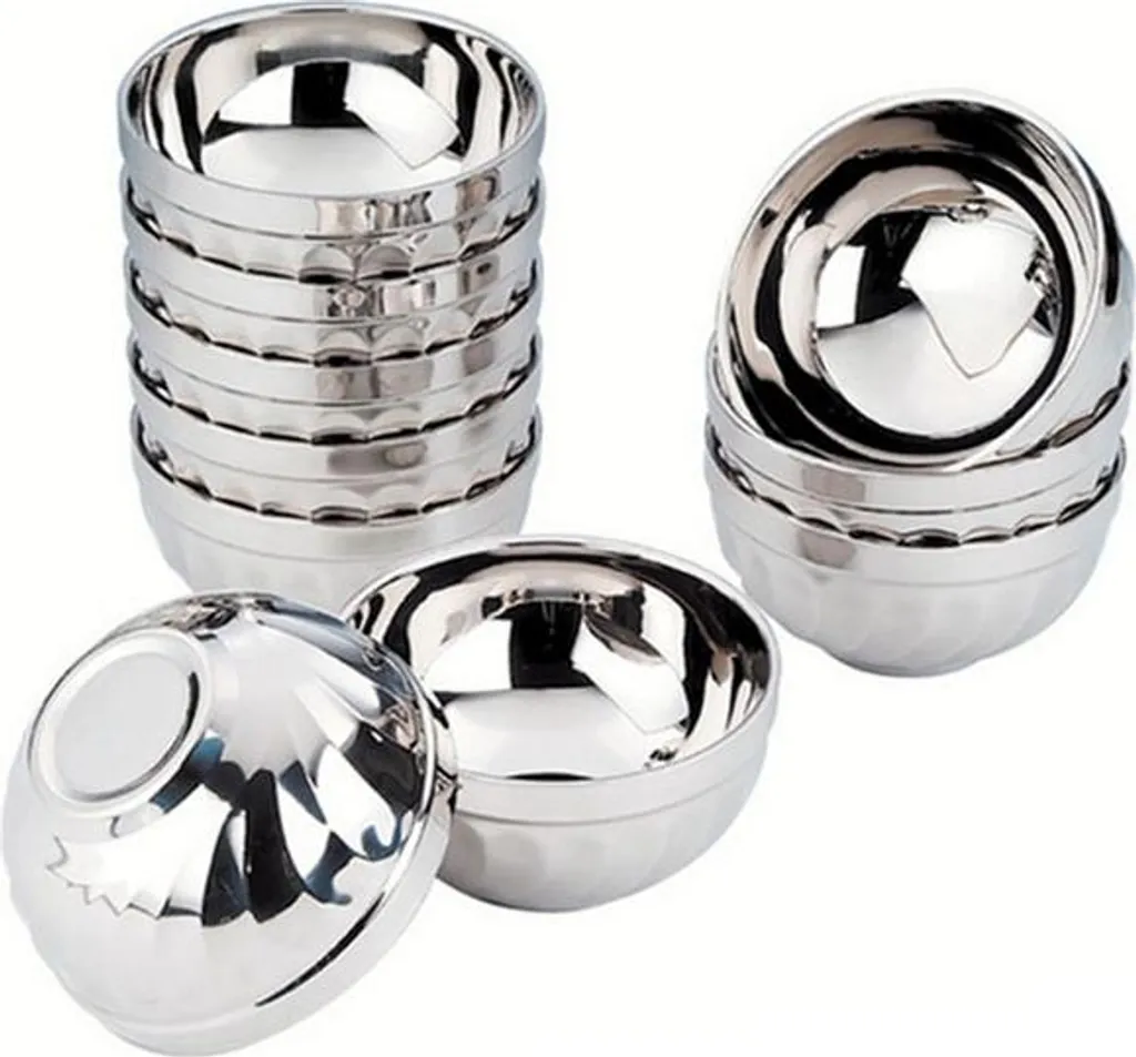 Ciotola Acciaio Inox Doppia Parete Professionale 11,5 cm Magnolia
