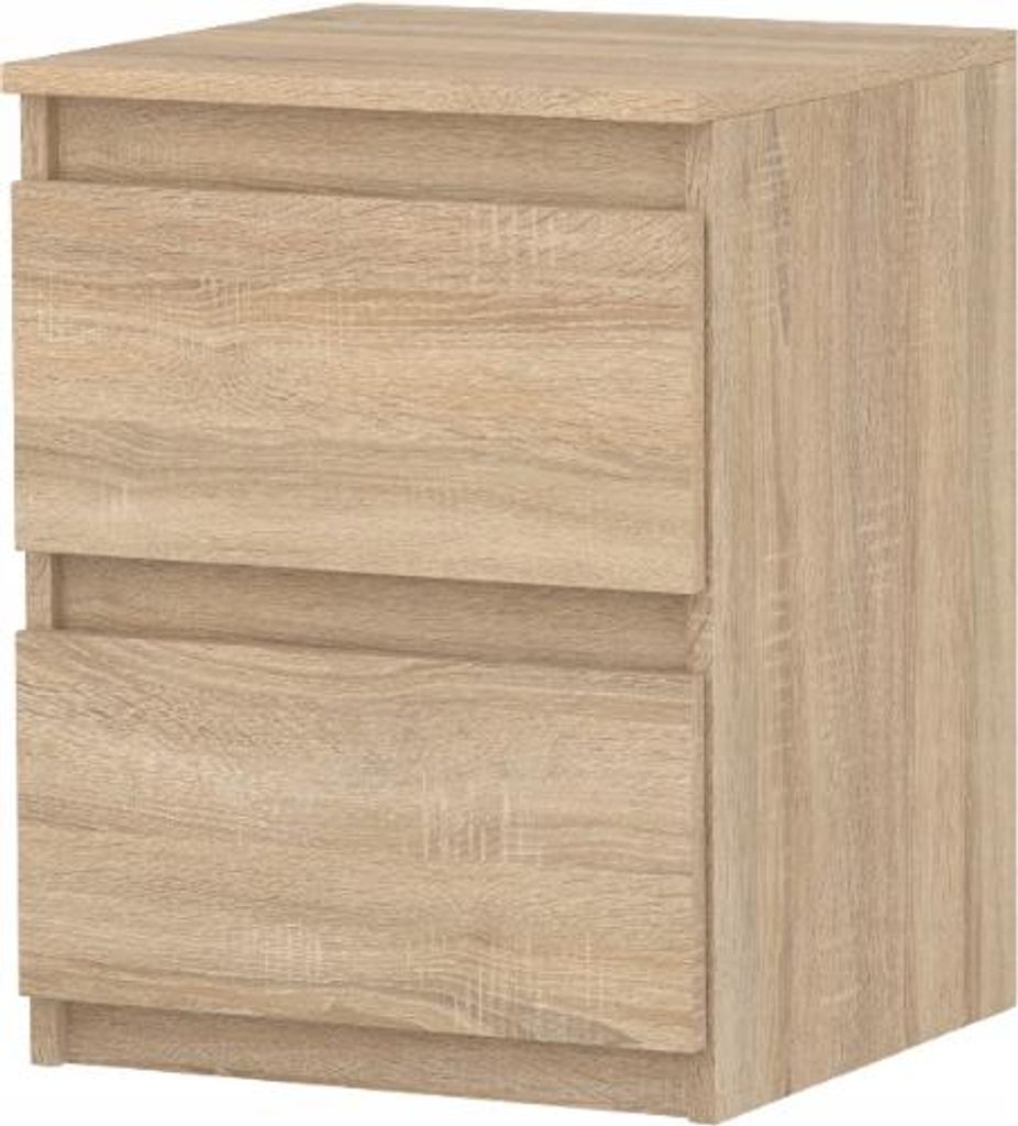 STIV Möbel | Nachttisch Sonoma Eiche 40x40x53,5 cm | 2 Produktbild 