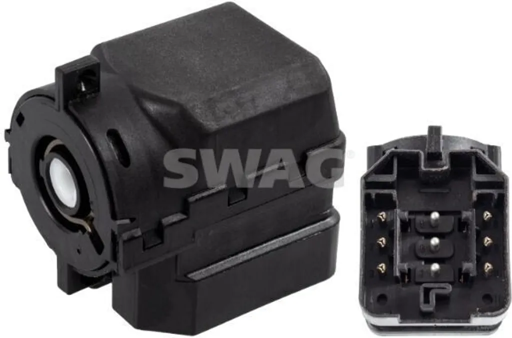 Commutateur d'allumage SWAG 10 93 6545 pour BMW Série 5 E39 Berline noir