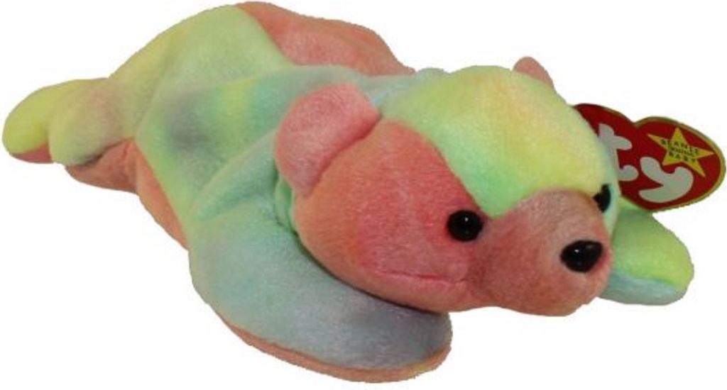 TY - 4215 - Beanie Baby, Sammy, Bär, Plüsch, mehrfarbig, Produktbild 