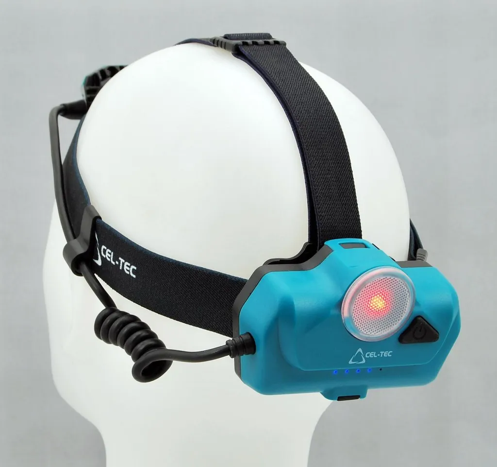 Cel-Tec HL1000 Frontale LED Haute Autonomie avec Faisceau Orientable