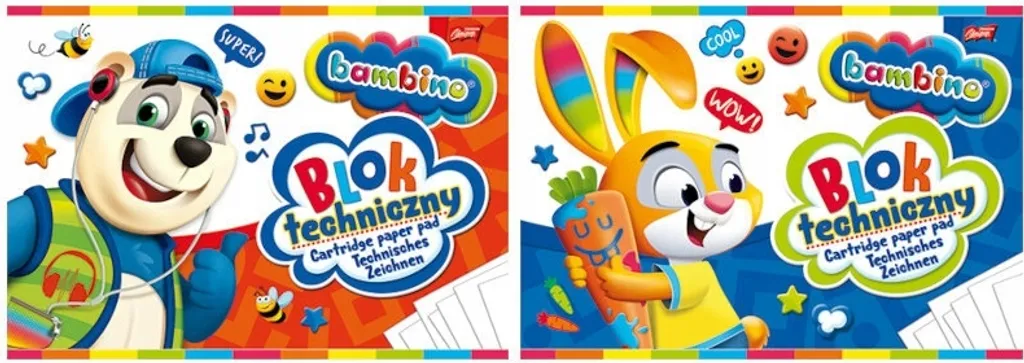 Blocco Tecnico A4 Bambino ST MAJEWSKI 10 Fogli - Qualità per Scuola