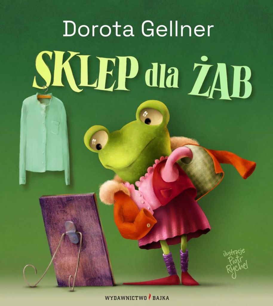 Sklep dla żab - książka dla dzieci