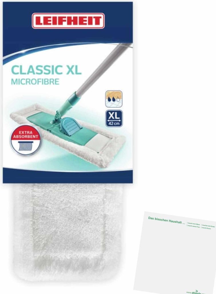 Leifheit Wischbezug Classic XL + usy Block
