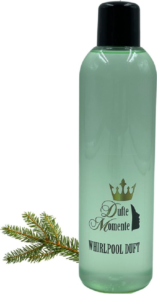 Dufte Momente | Whirlpool Duft 260ml | Fichtennadel | mit naturreinen und natürlichen ätherischen Ölen | kein Schaum | vegan und ohne Tierversuche