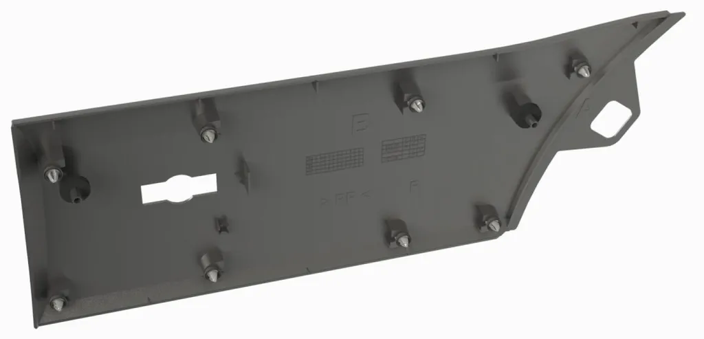 Bandeau Protection Aile Arrière Droite Ford Transit V363 2014-2019