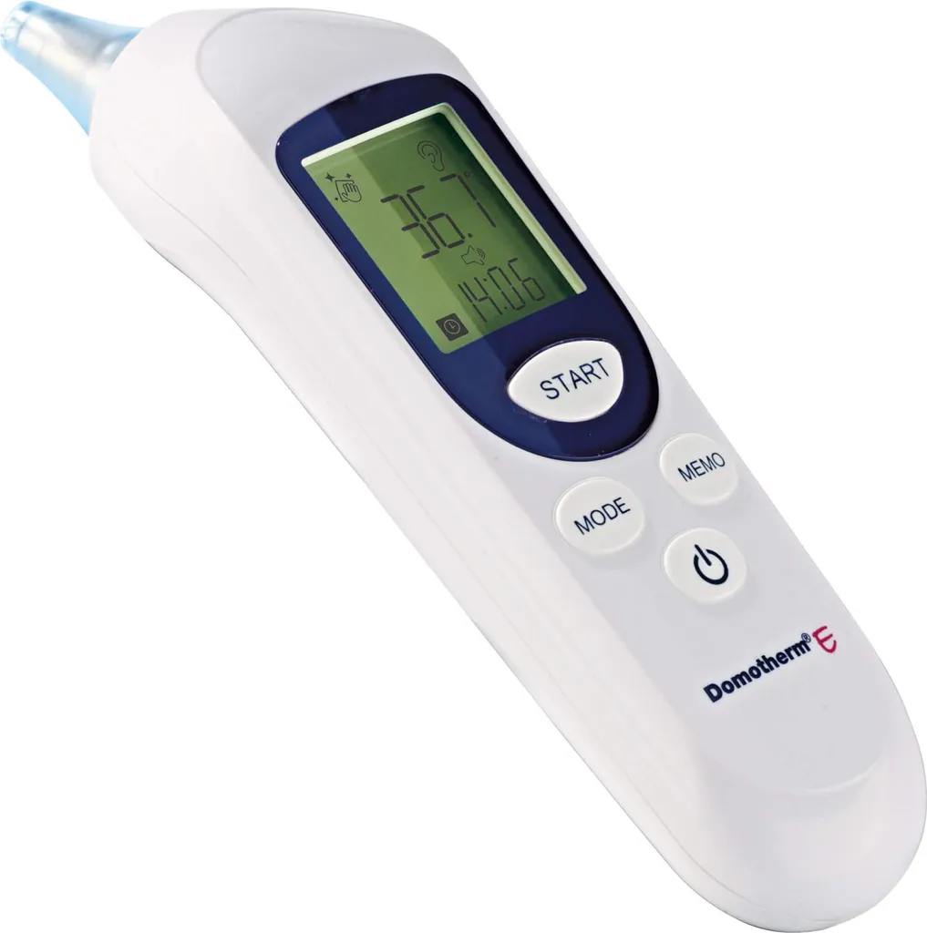 Domotherm E Thermomètre Auriculaire Infrarouge sans Embout de Protection