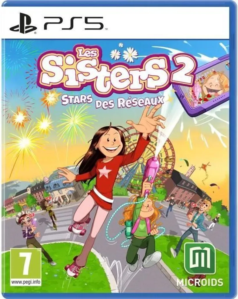 Les Sisters 2 Stars Des Réseaux PS5 Microids - Edizione Fisica Originale