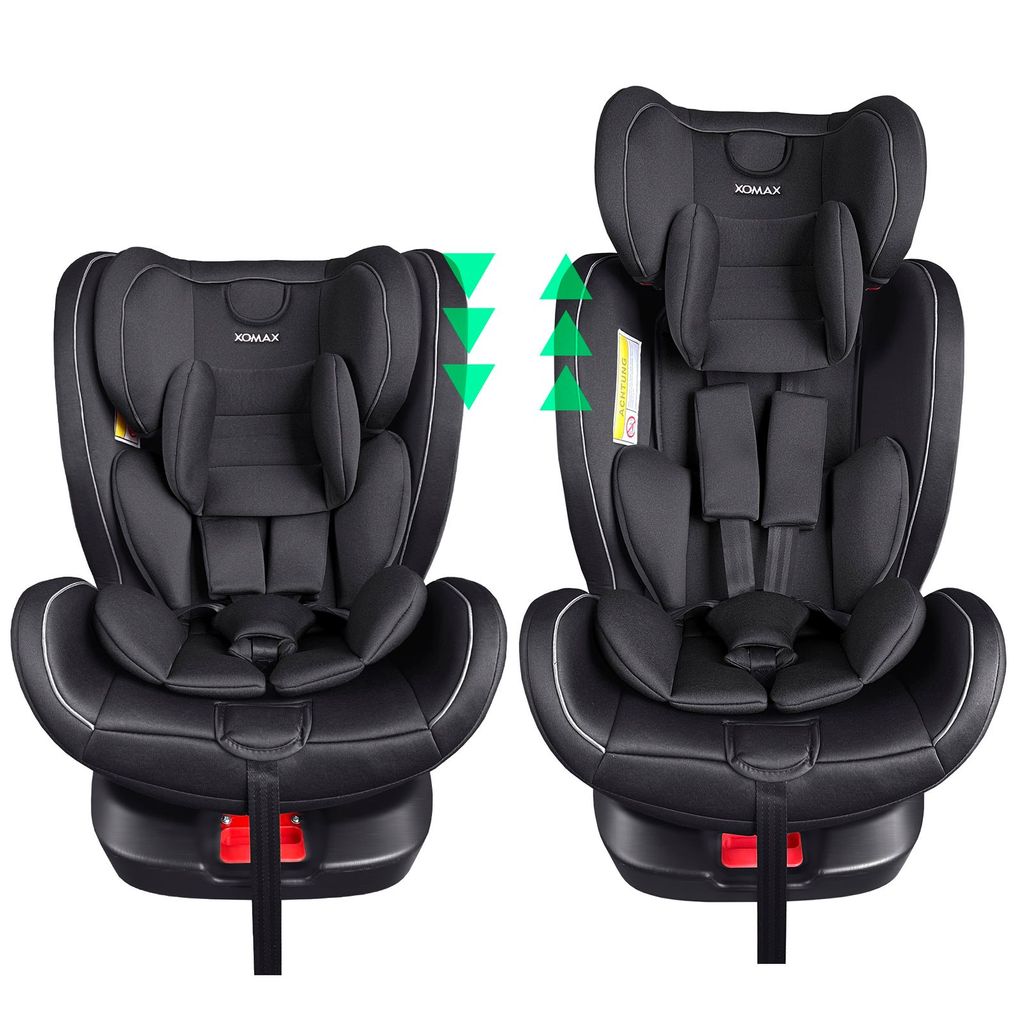 Isofix Auto Kindersitz 0-36kg Gruppe 0+1+2+3 ECE Autositz 360° drehbar  XOMAX 916