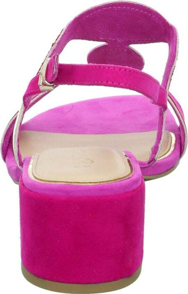 MARCO TOZZI Damen Sandale Textil Sandalette Metallic Produktbild 12