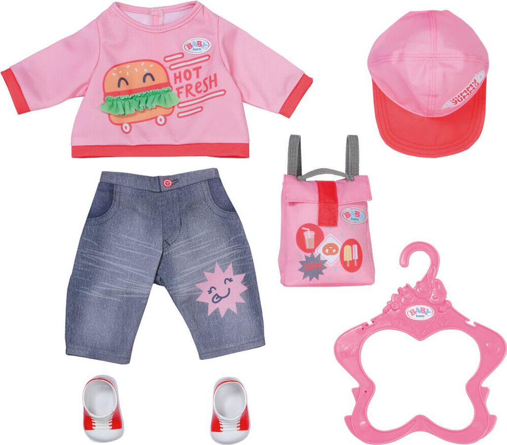 Zapf BABY born Snack Shop Outfit 43cm Produktbild 7