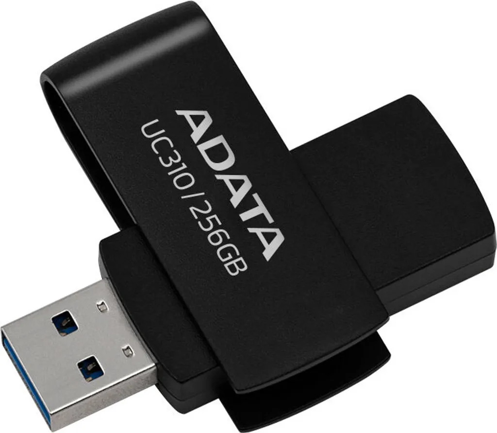 Pen Drive 256GB Adata UC310 Nero | Sicurezza e Velocità USB 3.2 - 1