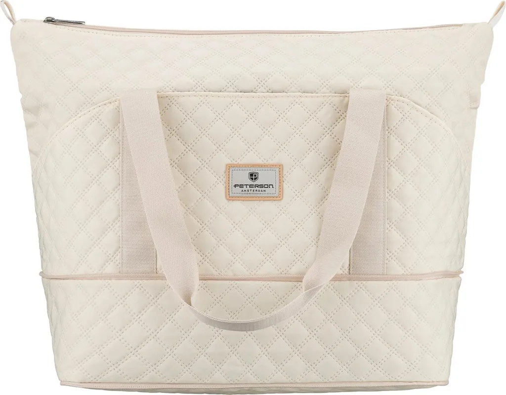 Borsa Viaggio Peterson Iozmea Ecru | Eleganza e Dimensioni Ryanair